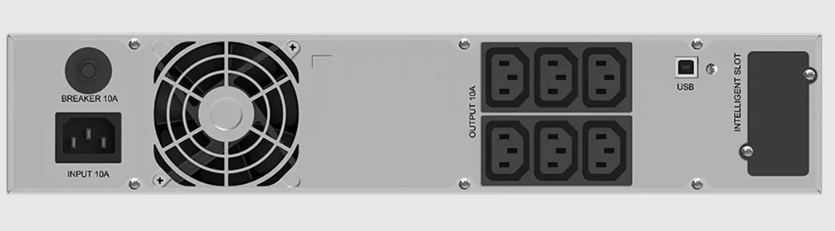 Bộ lưu điện UPS Santak - RACK 1K - 1kVA / 0,8kW